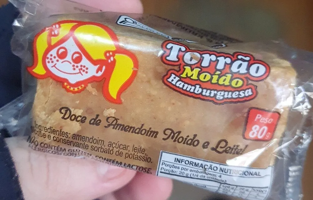 Doce De Amendoim Moido E Leite