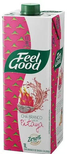 Chá Branco Pitaya Feel Good Caixa 1l