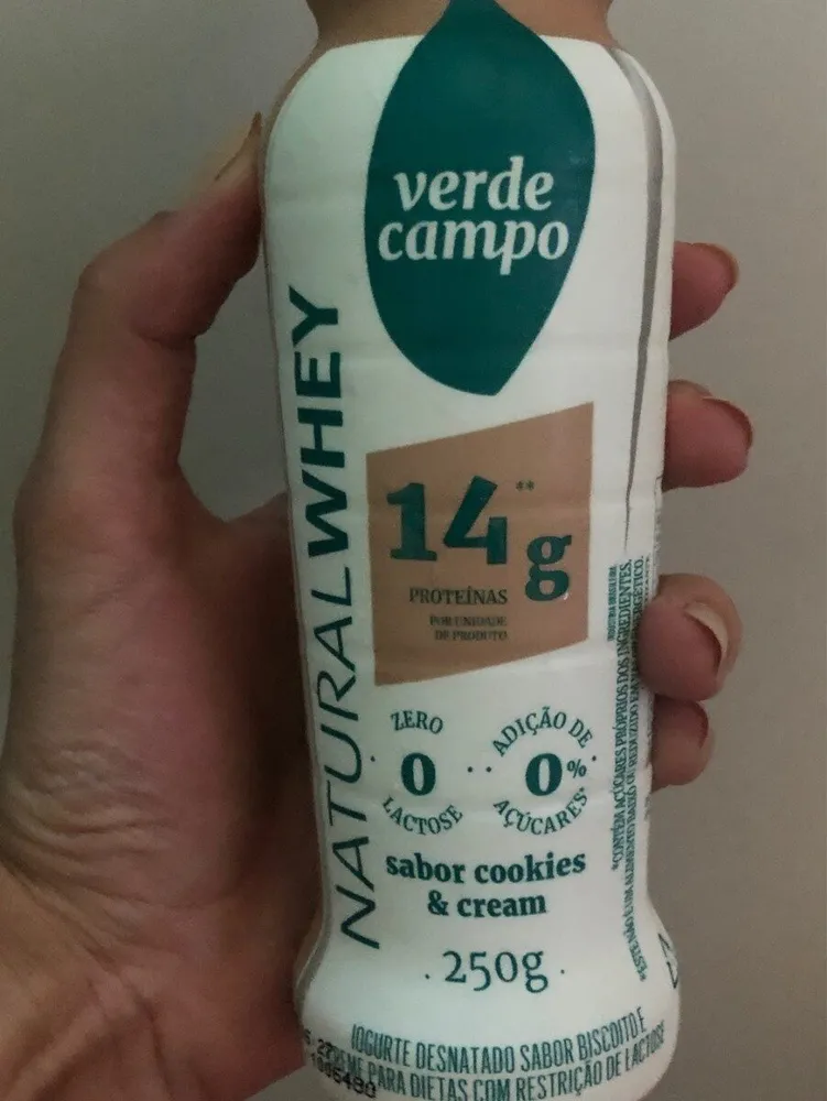 Natural Whey Verde Campo sabor cookies & cream