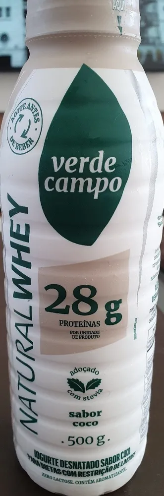 Iogurte Desnatado Sabor Coco