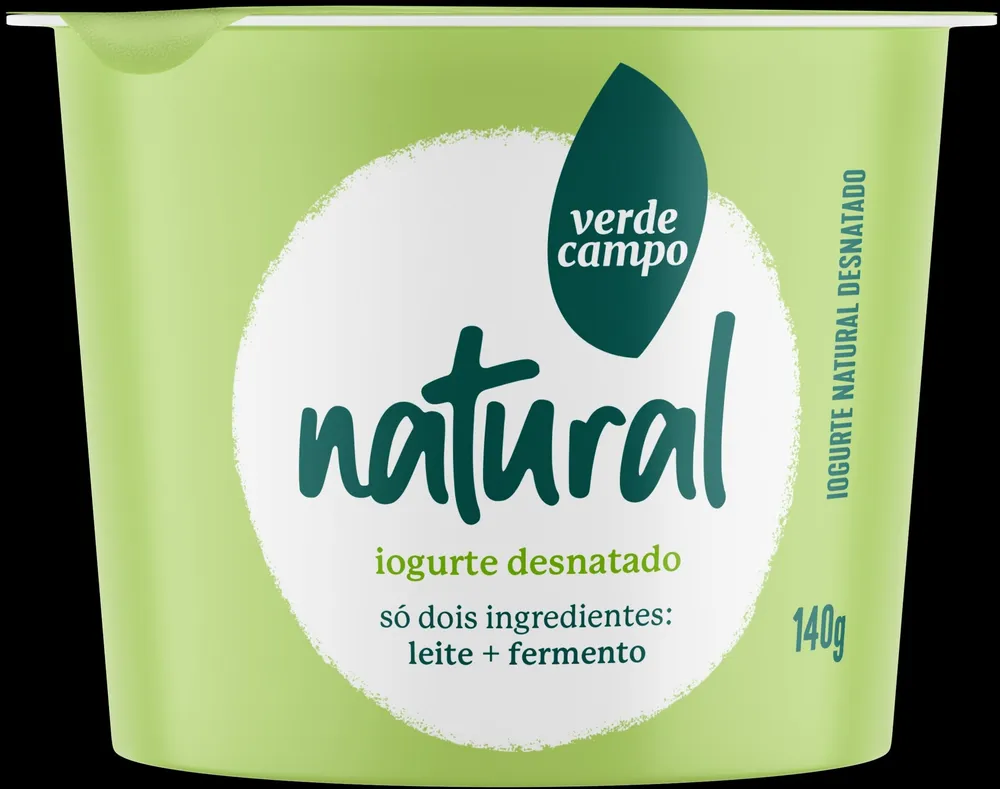 Iogurte Natural Desnatado Verde Campo