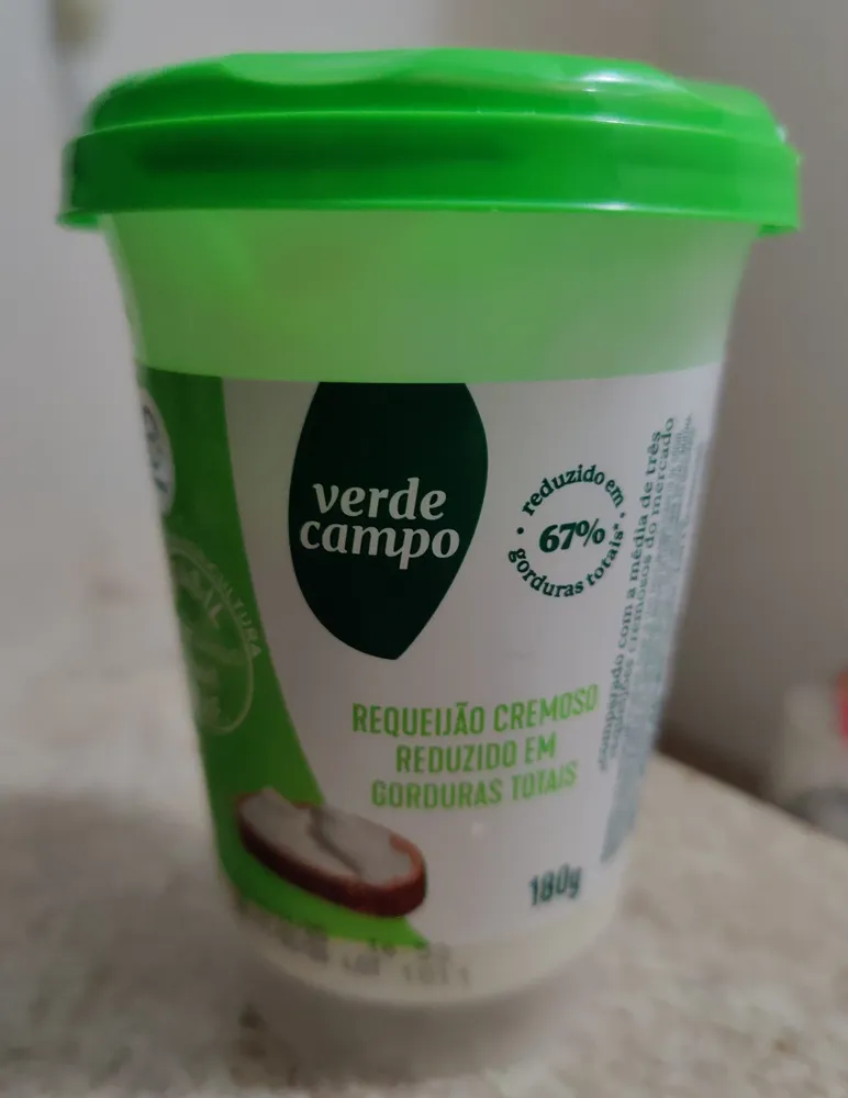 Requeijão Cremoso Reduzido em Gorduras Totais