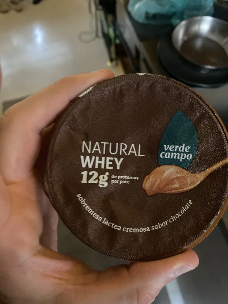 Sobremesa láctea Whey natural 12g