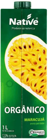 Suco De Maracujá Orgânico Native 1 Litro