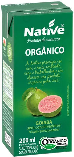 Suco Org Native Goiaba