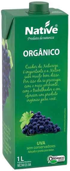 Nectar Native 1lt Organica Uva