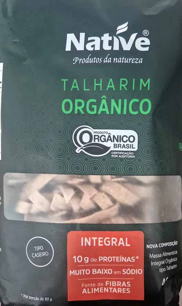 Native Talharim Orgânico Integral