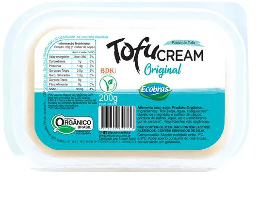 Tofu Ecobras Cream Organico Original