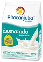 Leite Pó Instantâneo Desnatado Piracanjuba Sachê 600g