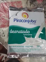 Leite em Pó Desnatado Instantâneo Piracanjuba