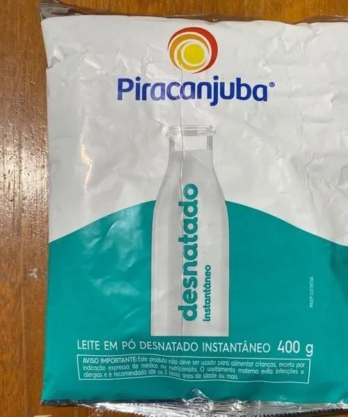 Leite Em Pó Desnatado Instantâneo