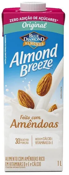 BLUE DIAMOND ALMONDS Leite de Amêndoas Original Zero Açúcar 1 L