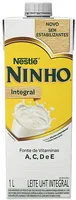 Leite Uht Integral Ninho Caixa Com Tampa 1l