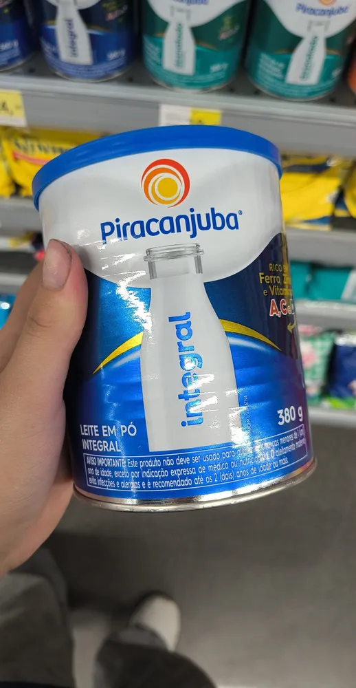 Leite em pó