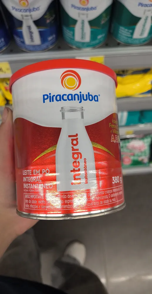 Leite Em Pó Integral Instantâneo