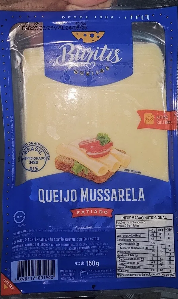 Queijo Mussarela