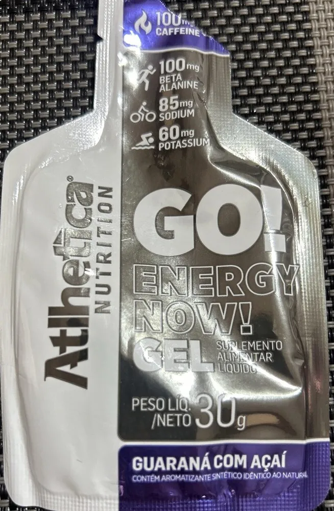 GO! Energy Now! Gel Guaraná com Açaí