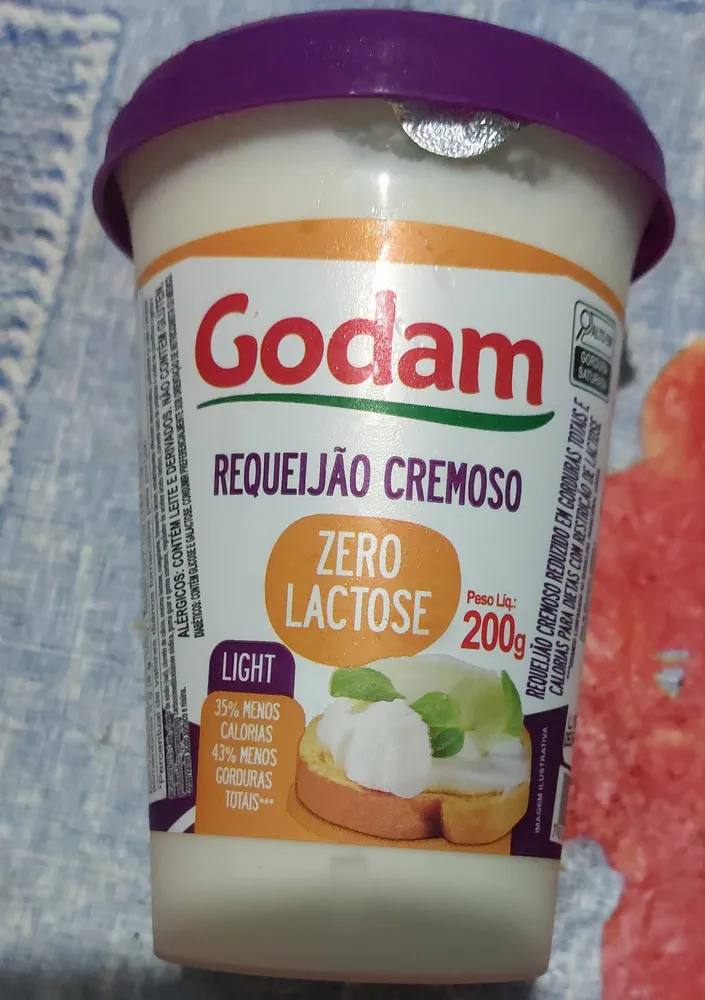Requeijão Godam Zero lactose