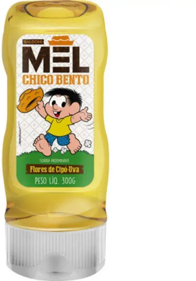 Mel Florada De Cipó Uva Chico Bento Baldoni Squeeze 300g