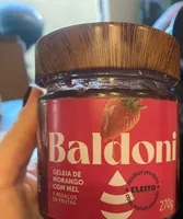 Geleia de morango com mel