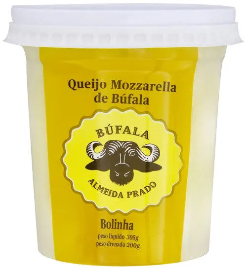 Queijo Mussarela De Búfala Bolinha Búfala Almeida Prado 200g