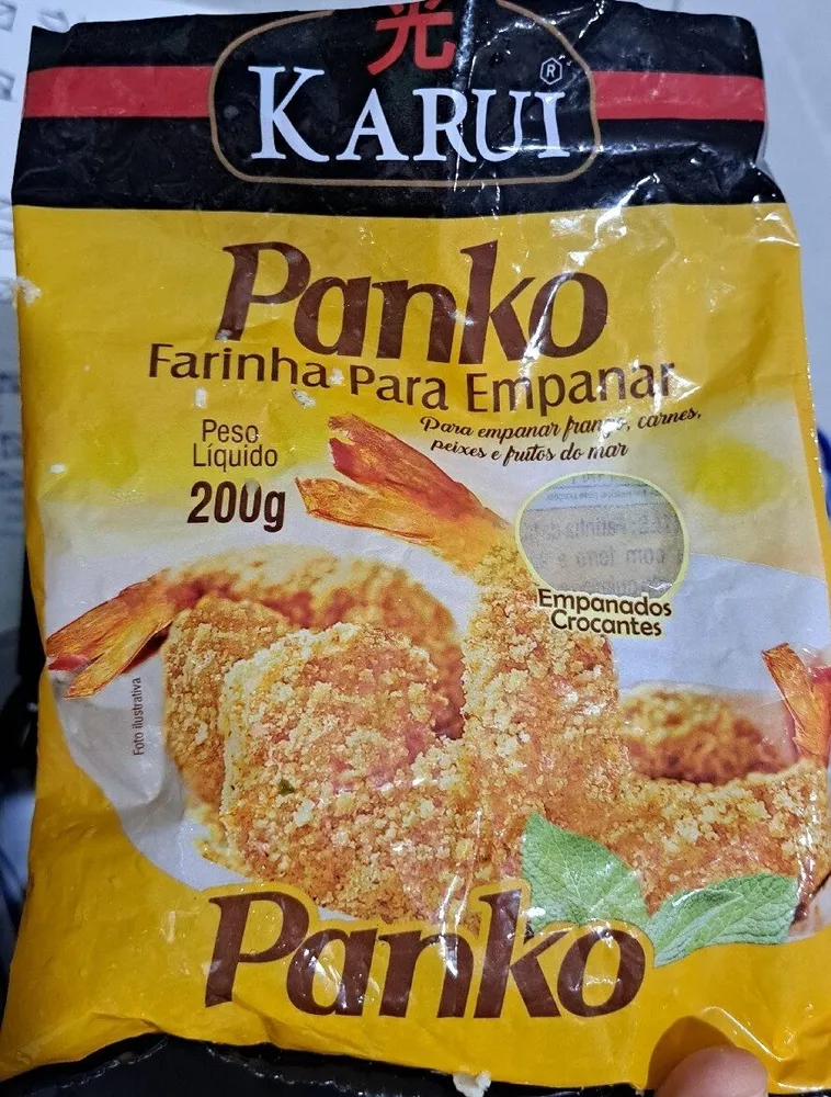 Farinha para empanar Panko