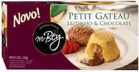 Petit Gâteau Congelado Leitinho Chocolate Mr. Bey Sobremesas Premium Caixa 120g 2 Unidades