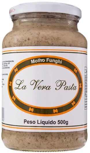 Molho Funghi La Vera Pasta Vidro 500g