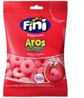Bala Fini Morango Aros
