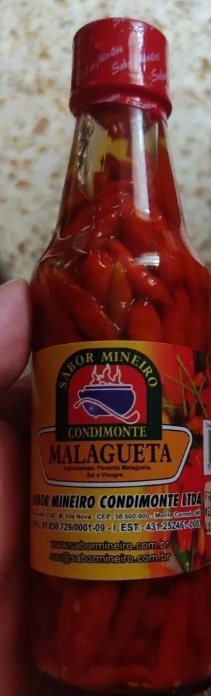 Pimienta Malagueta Roja en conserva