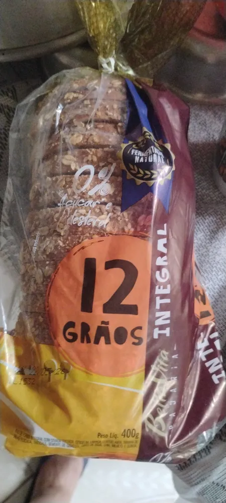 Pão integral 12 grãos - Bella Vita