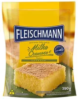 Mistura Para Bolo Cremoso Milho Fleischmann Sachê 390g