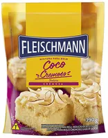 Mistura Para Bolo Cremoso Coco Fleischmann Sachê 390g