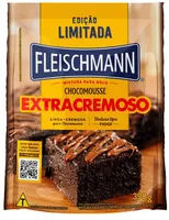 Mistura Para Bolo Extracremoso Chocomousse Fleischmann Sachê 390g