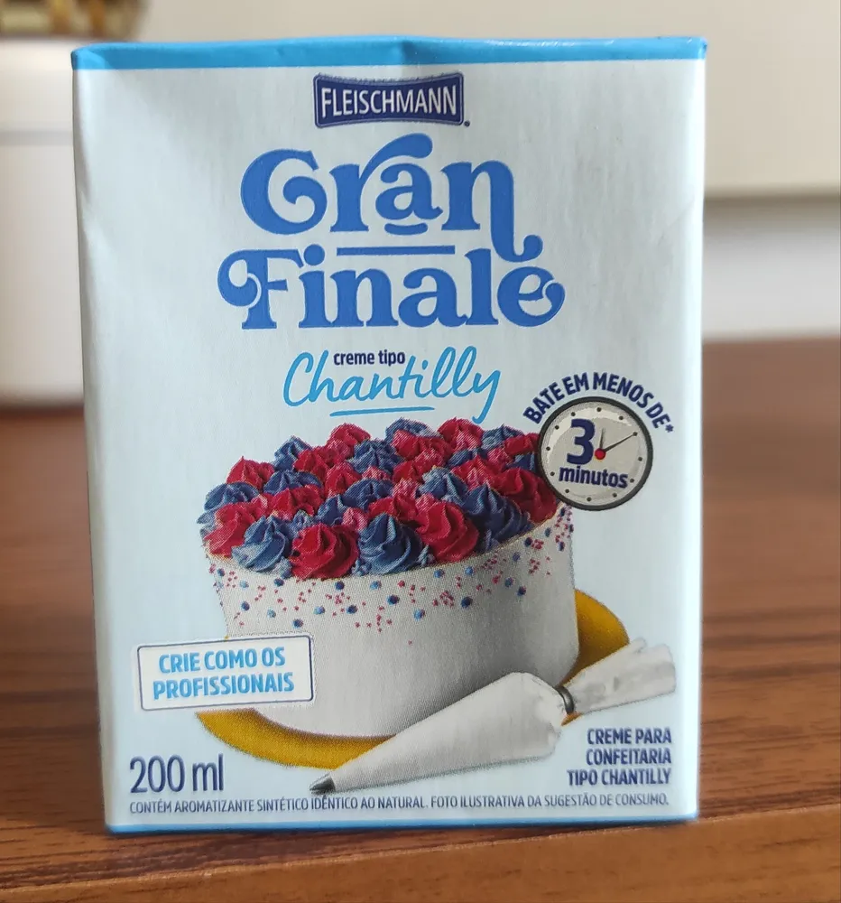 Gran Finale Creme tipo Chantilly