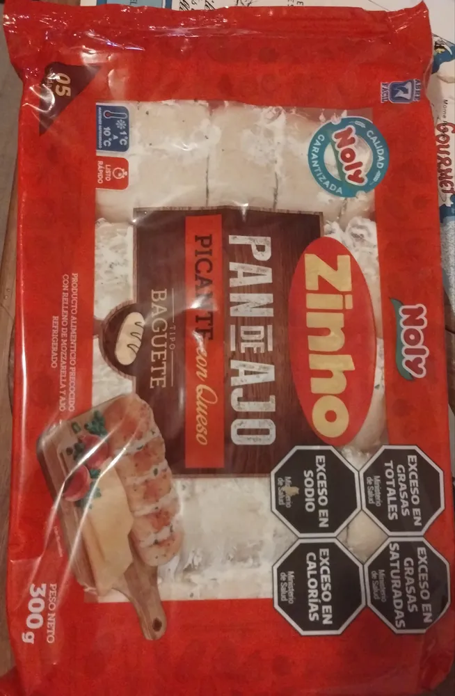 Pan de Ajo Picante con Queso