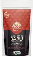 Castanha De Baru Torrada E Salgada Orgânica Empório Do Cerrado Pouch 90g