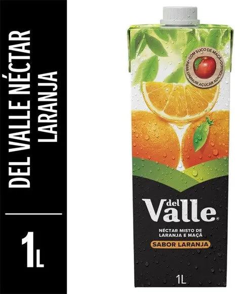 Néctar Laranja Del Valle Caixa 1l