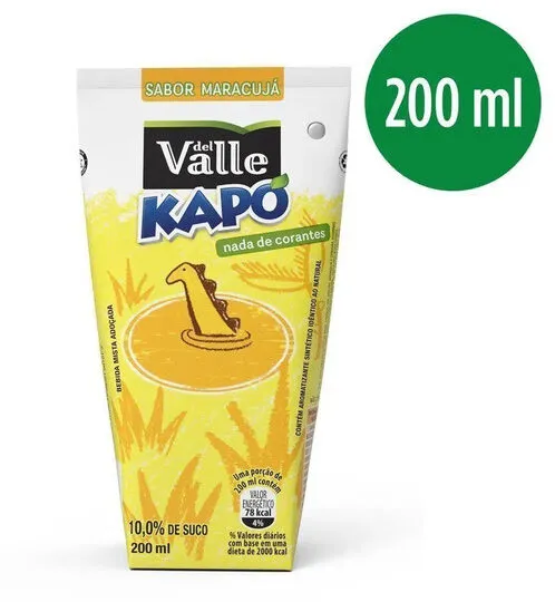 Bebida Adoçada Maracujá Del Valle Nutri Caixa 200ml