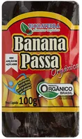 Banana Passa Organica 100g .