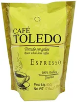 Café Torrado Em Grãos Espresso Café Toledo Gourmet Sachê 500g
