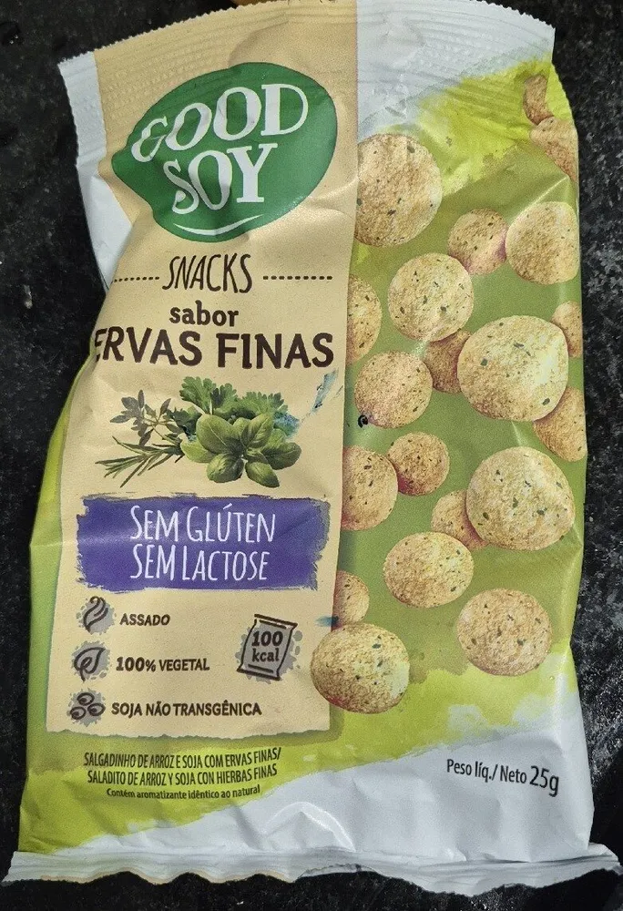 Snacks sabor Ervas Finas