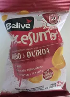 Salgadinho sabor presunto com milho e quinoa