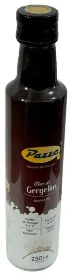 óleo De Gergelim Extra Virgem Pazze Vidro 250ml