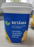 Manteiga de primeira qualidade com sal