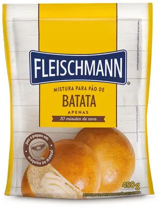 Mistura Para Pão De Batata Fleischmann Pacote 450g