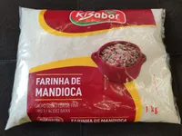 Farinha de mandioca seca fina