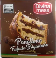 Panettone trufado brigadeiro