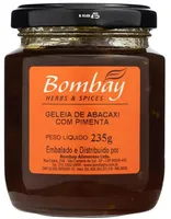 Geleia Abacaxi Com Pimenta Bombay Herbs Spices Vidro 235g