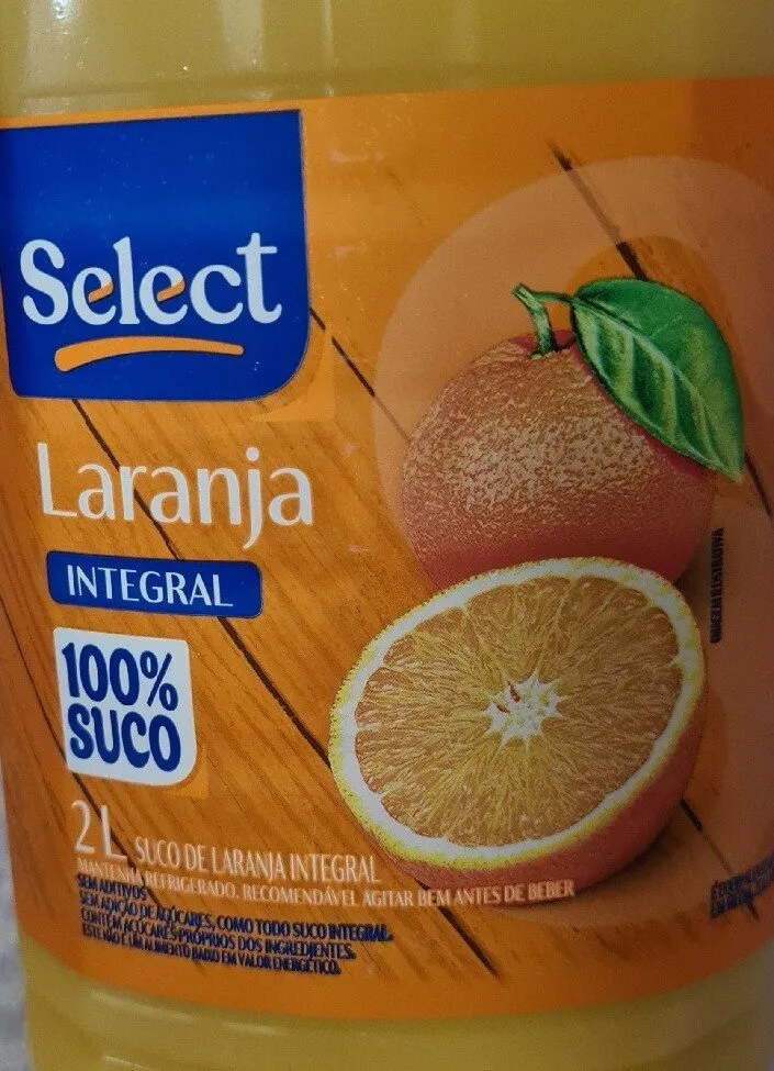 Suco Integral de Laranja - Select